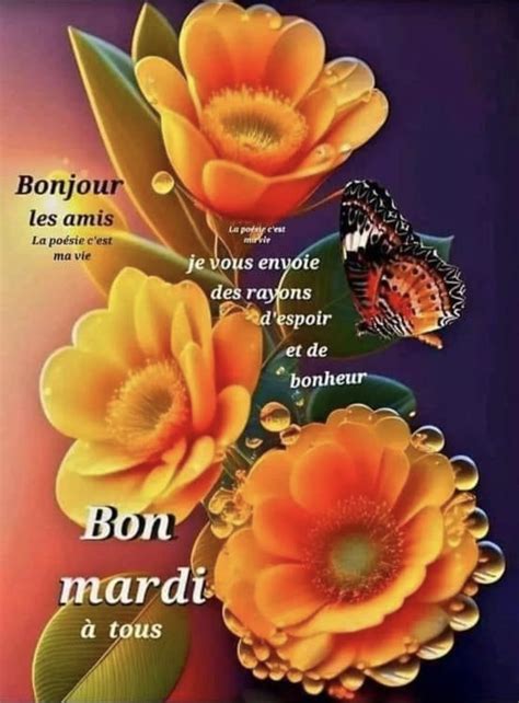 Pingl Par Marie No Lle Gu Rin Sur Bonjour Bonne Nuit En