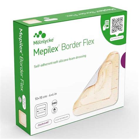 Mepilex Border Flex 10 X 10cm 10