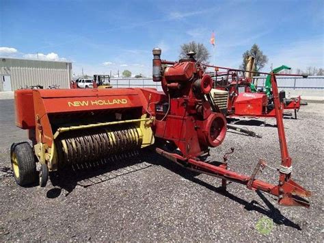 New Holland Hayliner 282 Tow Behind Baler Wisconsin Gas Engine Vin