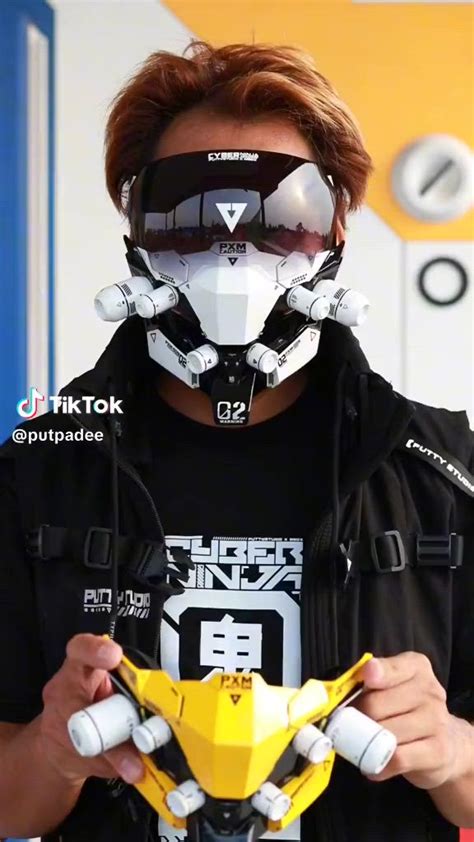 Cyberpunk Maske Ninja Mark Special Edition Techwear Nur Etsy