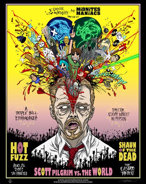 Alex Pardee Edgar Wright Poster