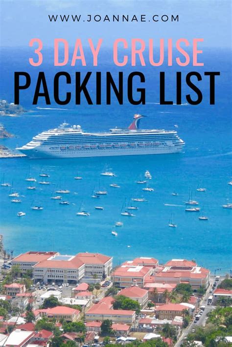 What to Pack for a Cruise to The Bahamas + Packing List - JoAnna E