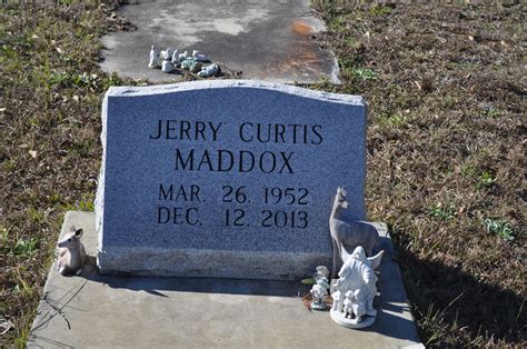 Jerry Curtis Maddox 1952 2013 Find A Grave Memorial