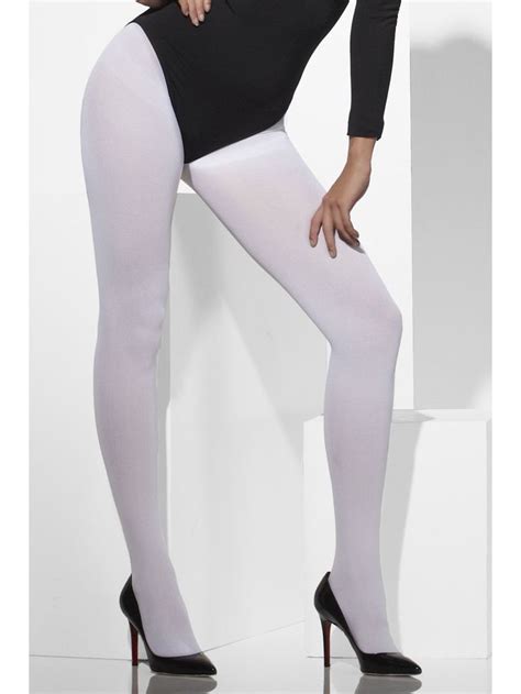 Fever Womens Opaque Tights White One Size 5020570427392 For Sale