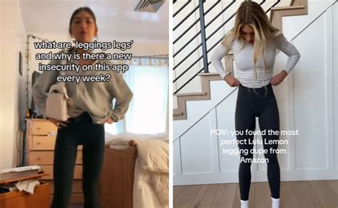 Legging legs: The dangerous trend on TikTok that threatens young girls ...