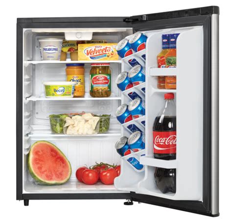 Danby 2 6 Cu Ft Compact Fridge In Stainless Steel Dar026a2bsldb Danby Usa