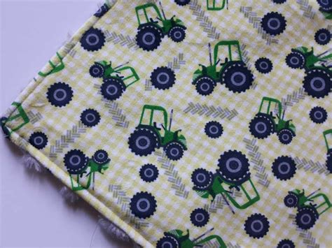 Baby Boy John Deere Farm Tractor and Super Soft Minky Baby Lovey With Pacifier Binky Holder - Etsy