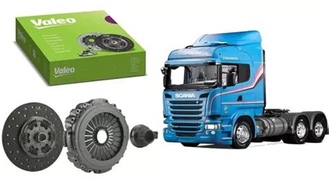 Kit Embreagem Scania Serie 5 430mm 24 Estrias 228306 Valeo