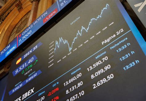 El Ibex 35 Sube Casi Un 0 3 En La Apertura Y Toca Los 9 600 Puntos