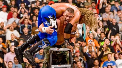 Edge Vs John Cena Wwe Title Tlc Match Wwe Unforgiven Full