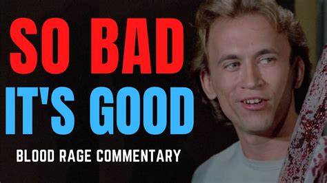 Blood Rage Review So Bad It S Good Bad Movie Commentaries YouTube