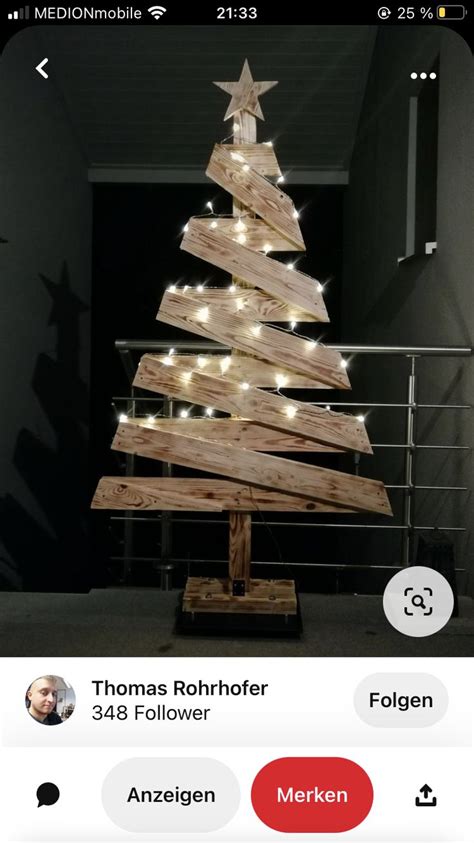 Pin By Angelika On Weihnachtsdeko Pallet Christmas Tree Modern