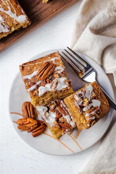 Brown Sugar Pecan Coffee Cake With Sour Cream Life Love And Good Food