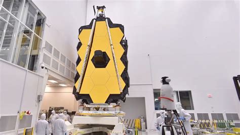 James Webb Space Telescope Chilled In Vacuum Chamber Time Lapse