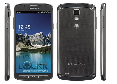 Samsung Galaxy S Active Press Render Leaked Technology News