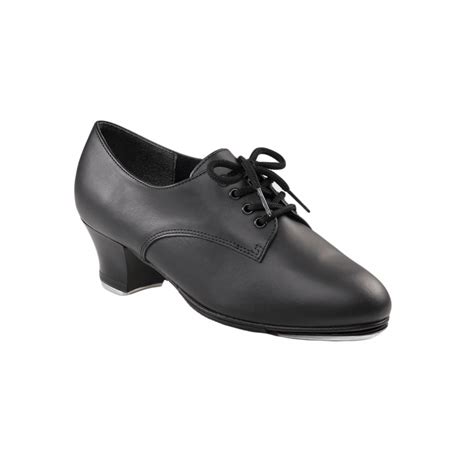 Capezio West End 2 Cuban Heel Oxford Tap Shoes Black Free Uk