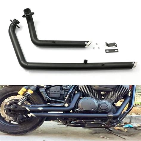 Buy Copart Motorcycle Full Exhaust Pipe System Muffler Pipe Silencer