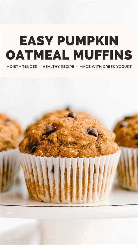 Healthy Pumpkin Oatmeal Muffins Artofit