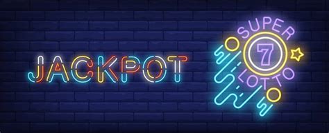 Download Lottery Jackpot Neon Signage Wallpaper