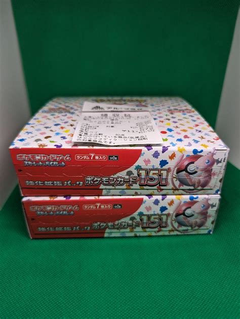 ポケモンカード151 Box シュリンクなし ぺりぺりあり 2022人気新作 13720円引き Swimmainjp