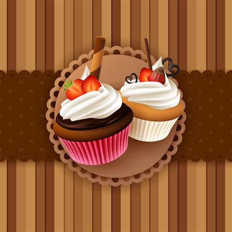 Dessert food background 11062984 Vector Art at Vecteezy