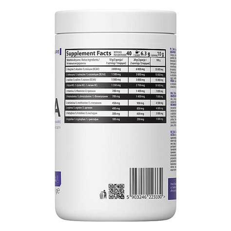 Pure EAA Powder 400 G Amminoacidi Essenziali OstroVit Supreme