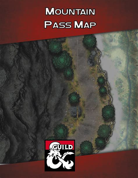 Mountain Pass Battle Map X Roll Dnd World Map Dungeon Maps Porn