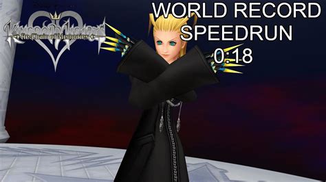 KH RE Sora Proud Mode Larxene I WR Speedrun 0 18 WORLD RECORD