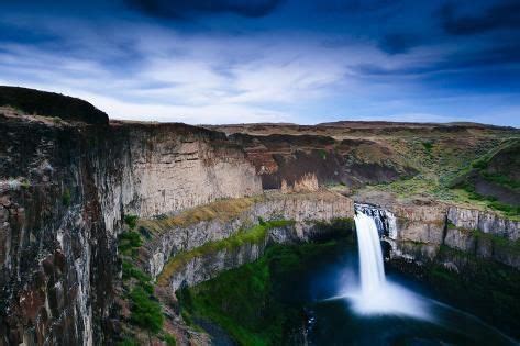 'Palouse Falls And Palouse River With Canyon, Palouse Falls State Park, WA, USA, North America ...