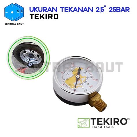 Jual Ukuran Tekanan 2 5 25 Bar TEKIRO Shopee Indonesia