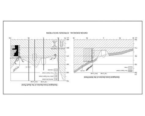 Tunnel Geological Cross Section Dwg Thousands Of Free Autocad Drawings