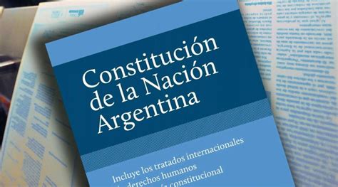 Constitución Nacional Argentina O Carta Magna Ley Nº 24430 La