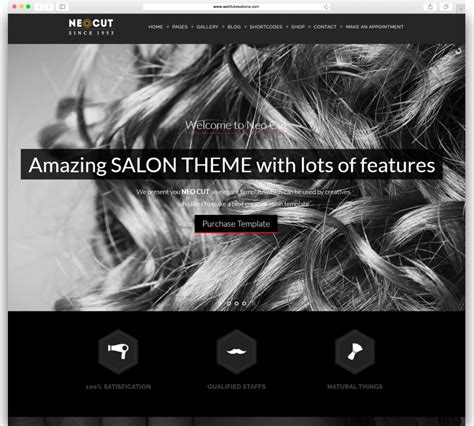 Best Barber Shop Wordpress Themes Fajar Magazine