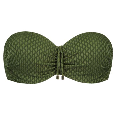 Cyell Palm Oasis Bandeau Bikini Oberteil Annadiva