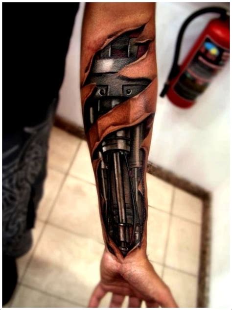 30 Ridiculous Skin Ripping Tattoo Designs