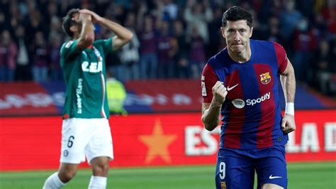 Robert Lewandowski Double Rescues Barcelona In Comeback Victory Over