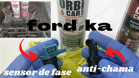 Limpeza Completa Sensor De Fase E V Lvula Anti Chama Ford Ka Fiesta