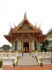 Sisaket City Pillar Shrine—Sisaket Town, Sisaket Province, Thailand ...