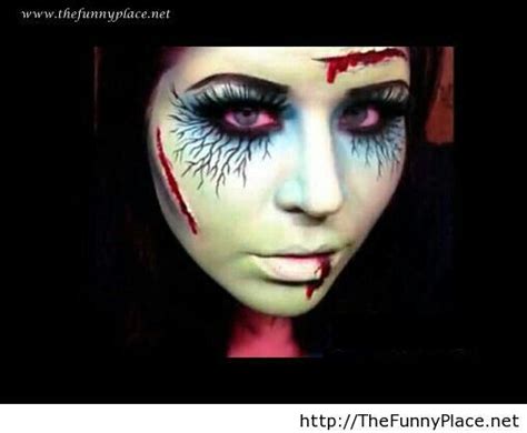 Halloween makeup | Halloween makeup, Creepy halloween makeup, Makeup humor