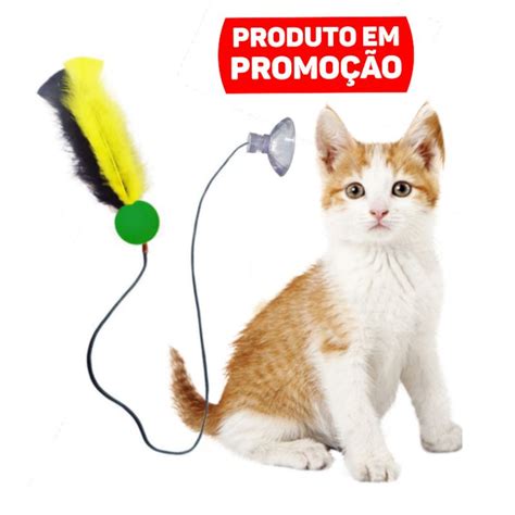 Bolinha Maluca Para Pendurar Brinquedo Para Gatos Bola Ping Penas C