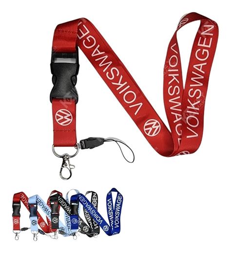 Lanyard Volkswagen Llavero Para Autos Y Más KeyMaker