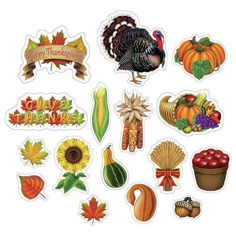 Beistle Thanksgiving Decor/Fall Decor/Thanksgiving Decorating Kit