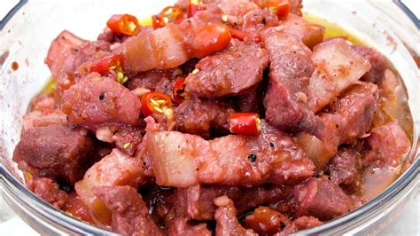 Best Pork Binagoongan Recipe How To Cook Binagoongang Baboy Easy