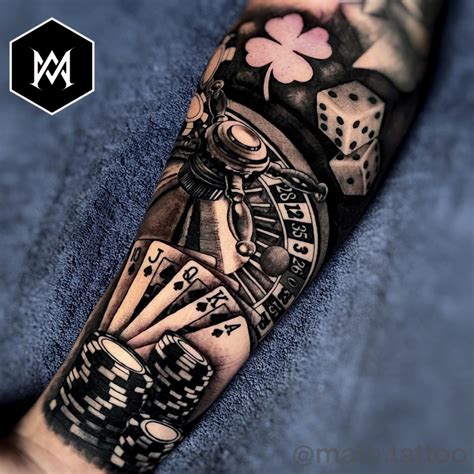 Poker Style - @math.tattoo | Tattoos for guys, Sleeve tattoos, Casino ...