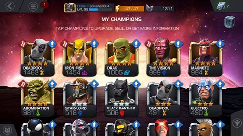 Marvel Contest Of Champions 4 Star Crystal Open Youtube