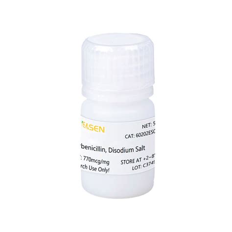 Carbenicillin Disodium Salt Yeasen