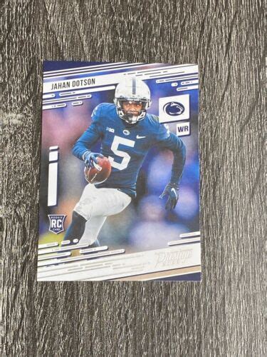 Chronicles Prestige Draft Picks Jahan Dotson Rc Penn State Ebay