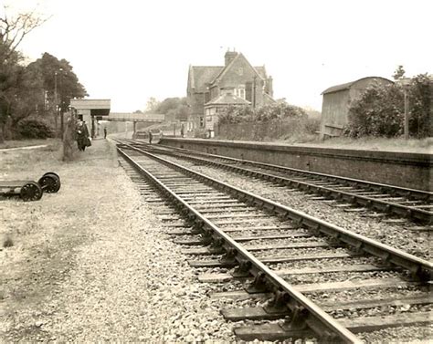 Holmsley Station Before Closure New Milton An Online Record