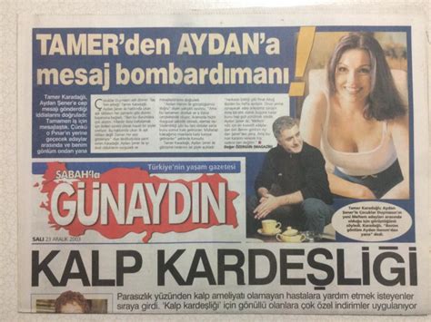 Sabah Gazetesi G Nayd N Eki Aral K Ebru All N N Villa Krizi