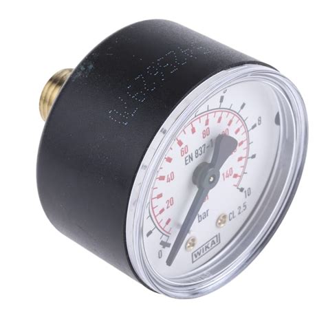 Wika Wika Analogue Pressure Gauge Bar Back Entry